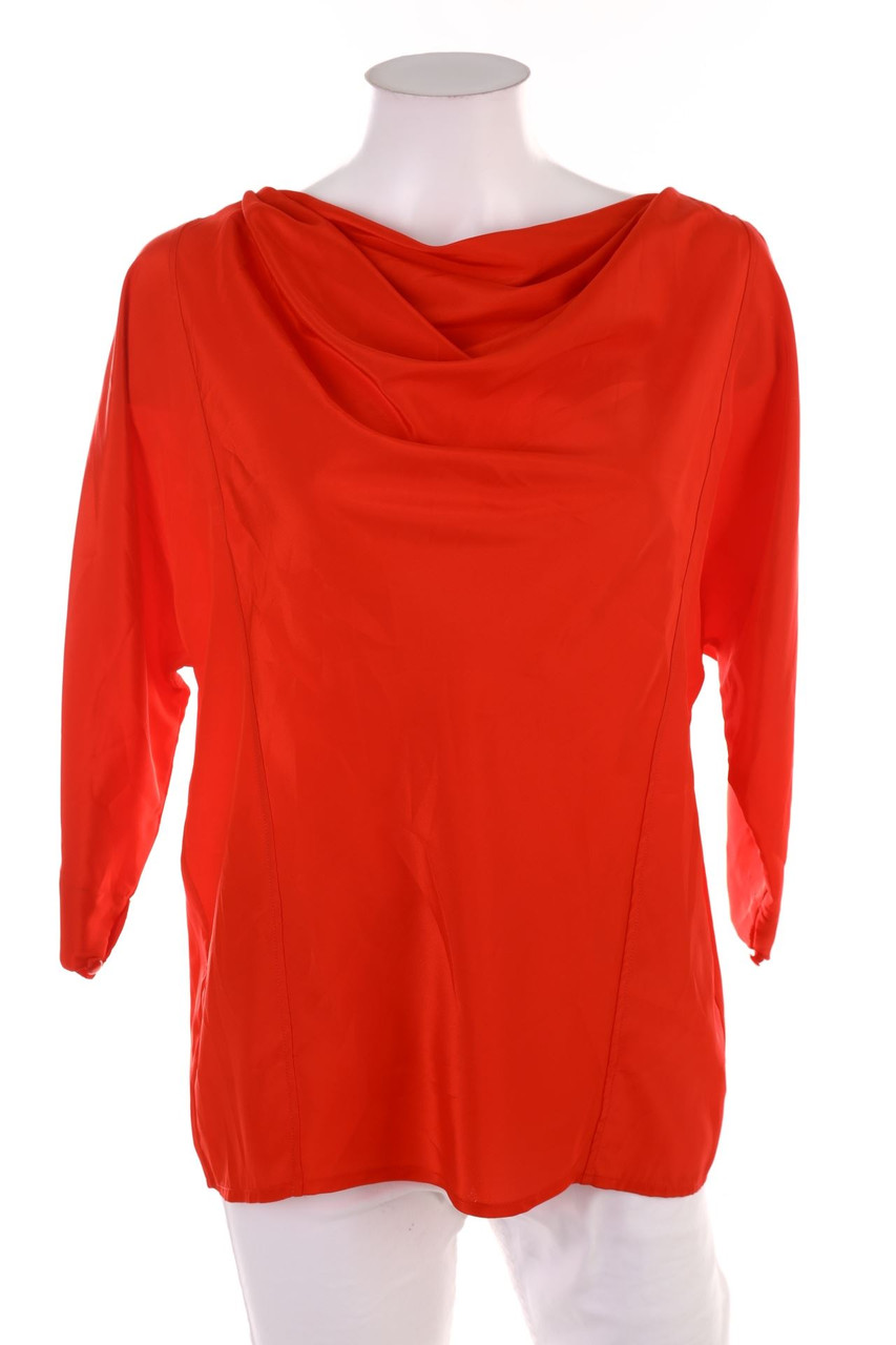 Julietta - Bluse mit Wasserfall-Ausschnitt - S