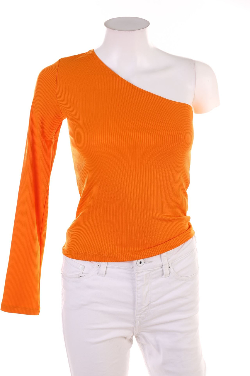 sinsay - One Shoulder-Longsleeve-Shirt - S