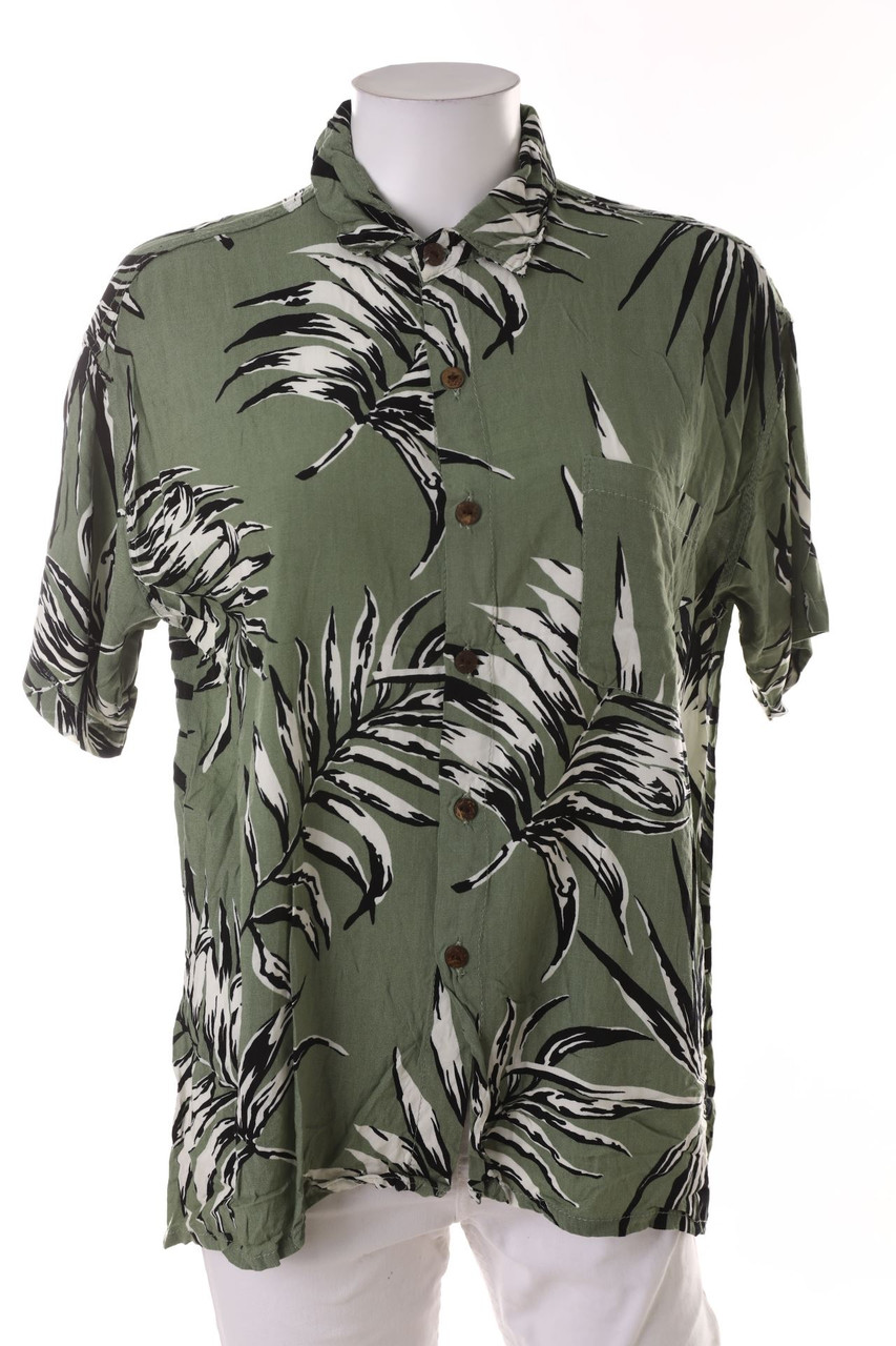 Ohne Label - Kurzarm-Bluse - L