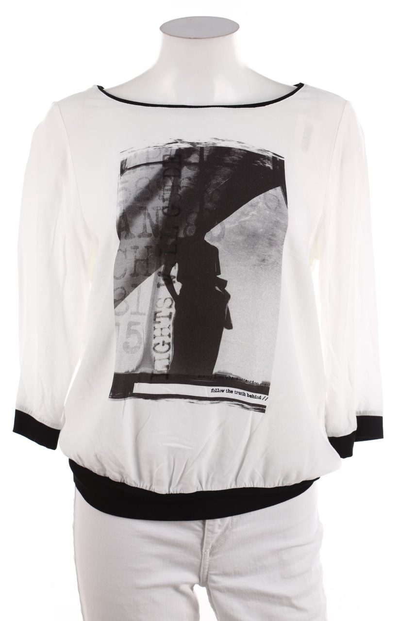 KENNY S. - 3/4-Arm-Shirt mit Print - D 44