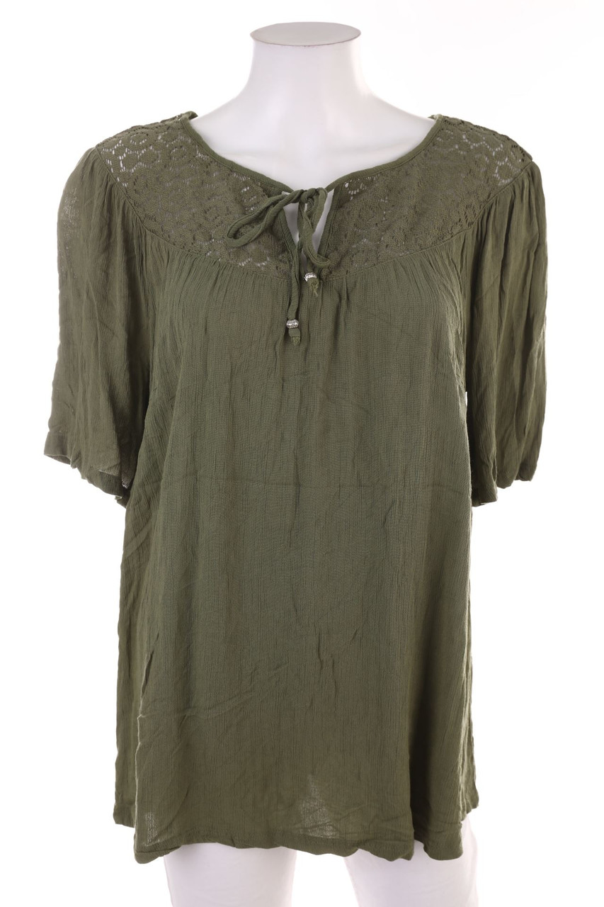 bonprix collection - Kurzarm-Bluse - 2XL