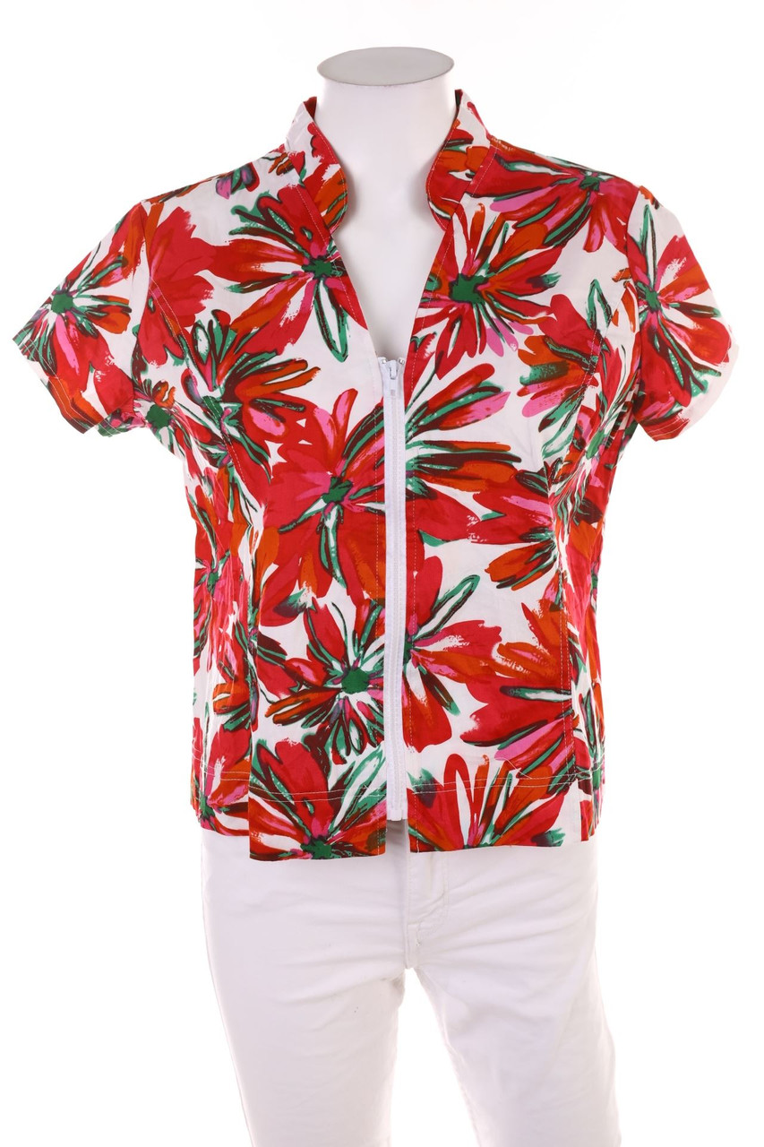 SECONDHAND - Kurzarm-Bluse - XL