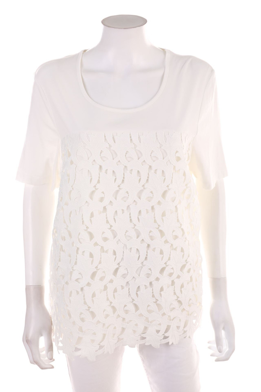 walbusch - Kurzarm-Bluse - 2XL