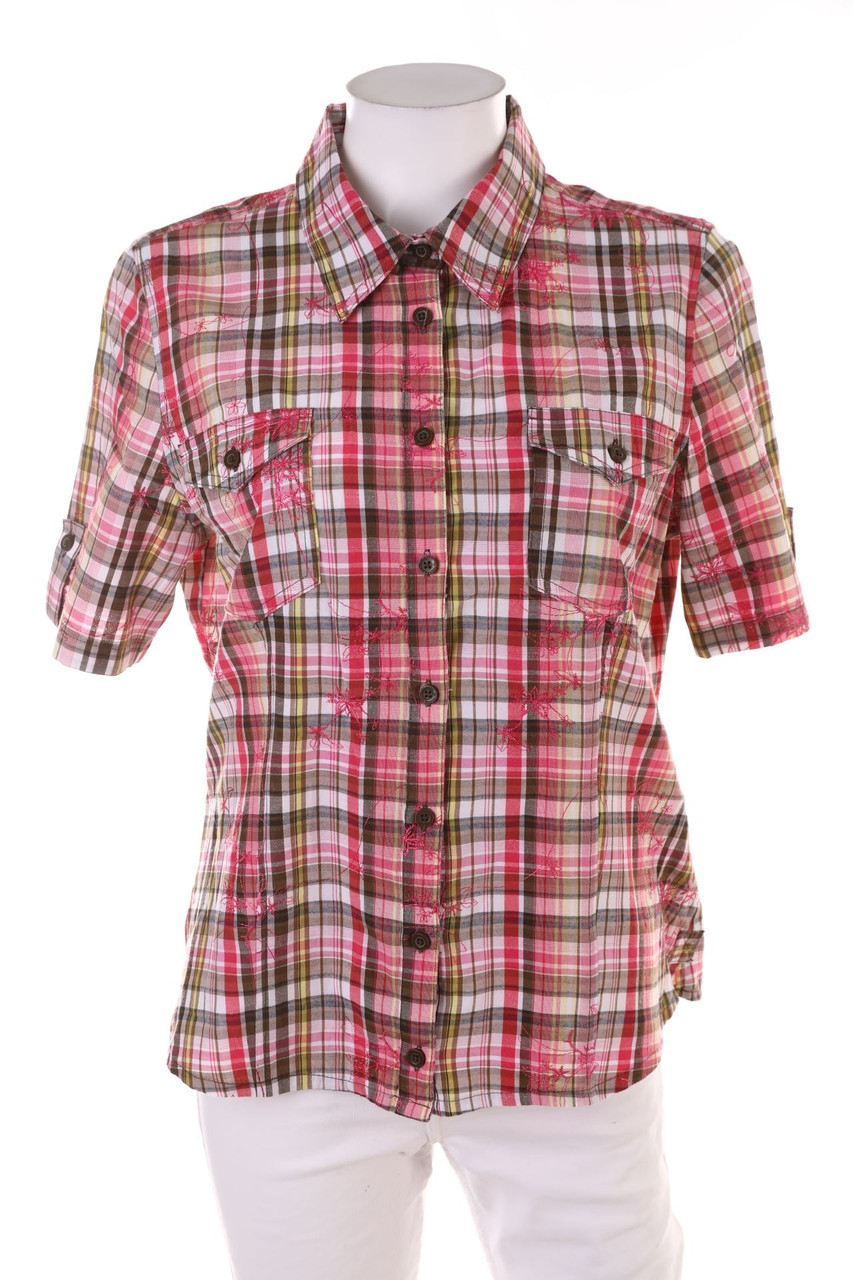 Michèle Boyard - Hemd-Bluse mit kurzem Ärmel - XL