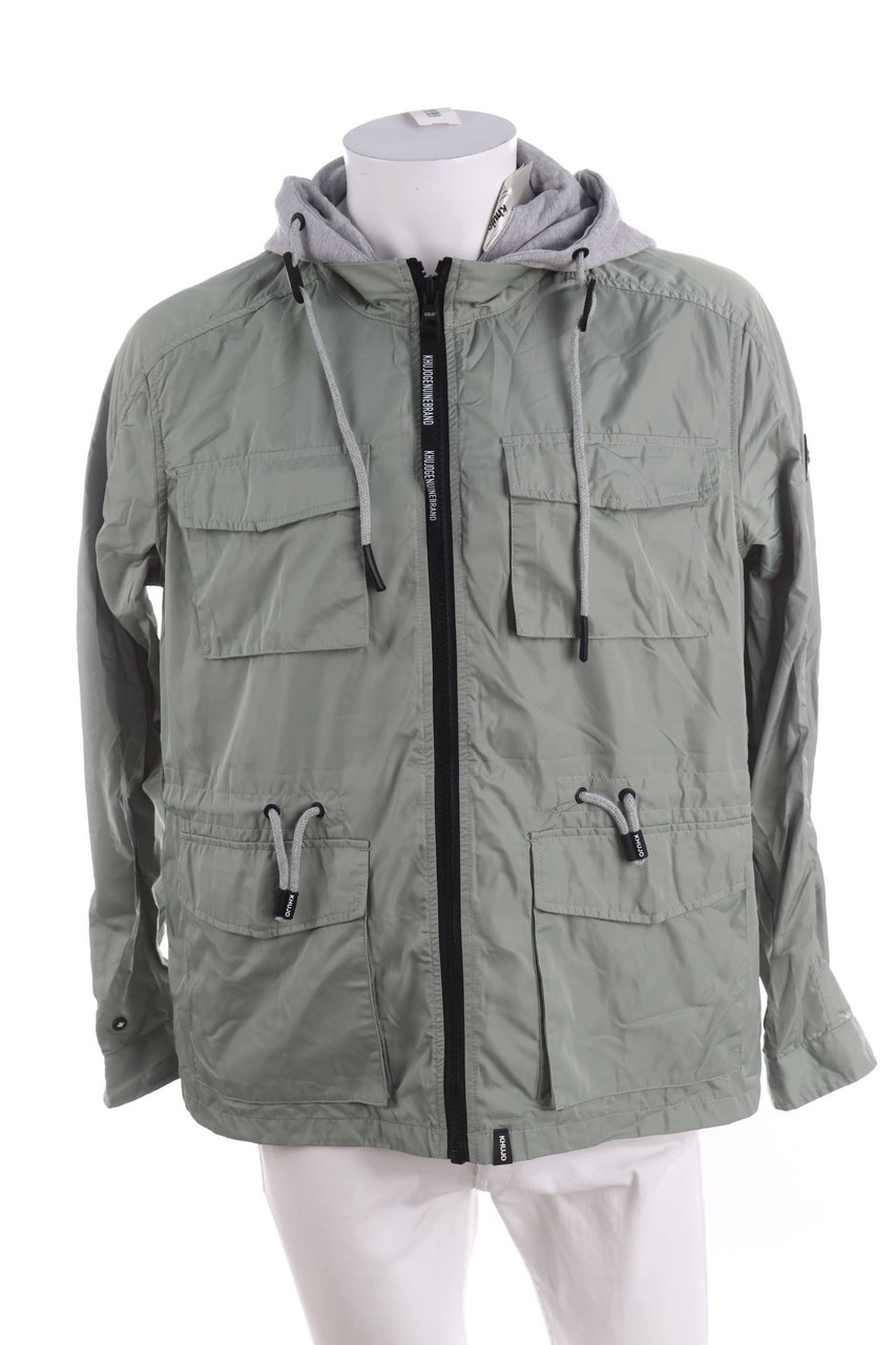 KHUJO - Jacke mit Kapuze im Layer Look - 2XL