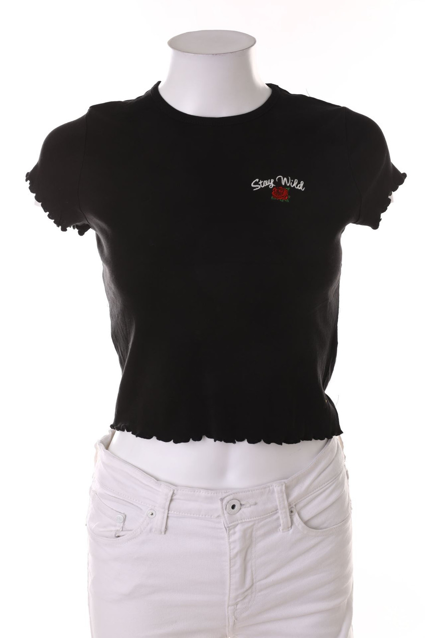 ALCOTT - Cropped-Shirt - L