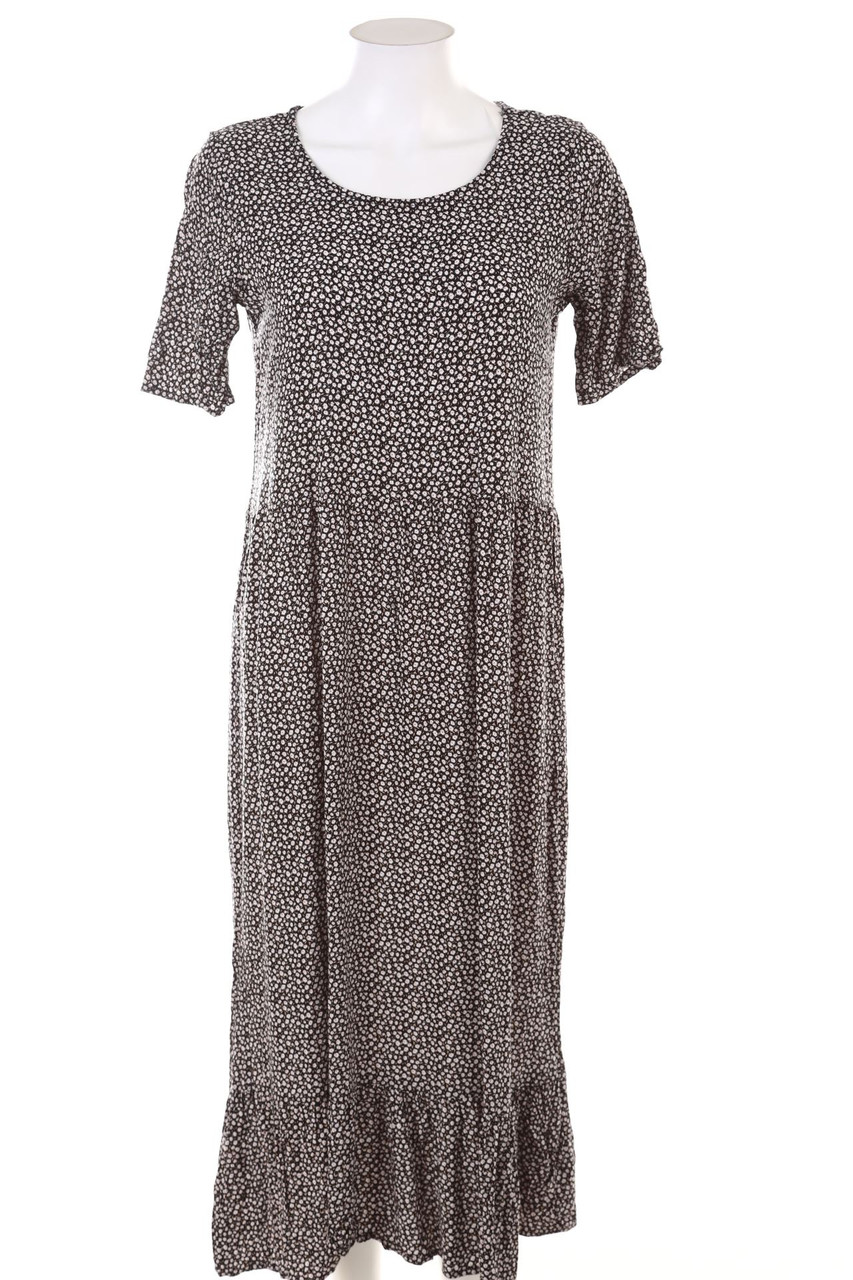 Janina - Midikleid mit Blumen-Print - L