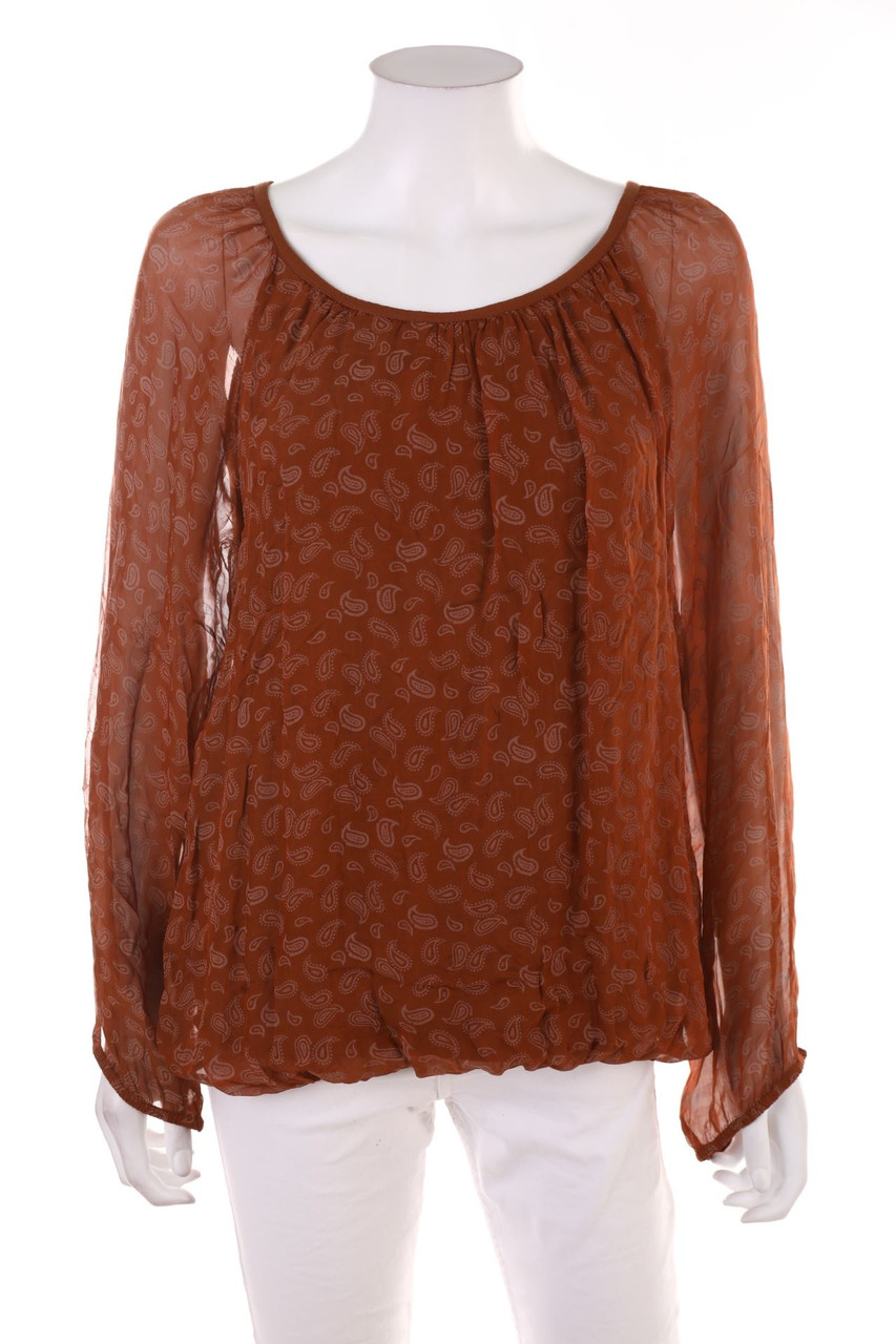 Anna Justper - Bluse mit Seide - M