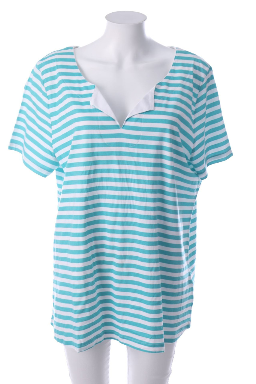 sheego - Kurzarm-Shirt - 48