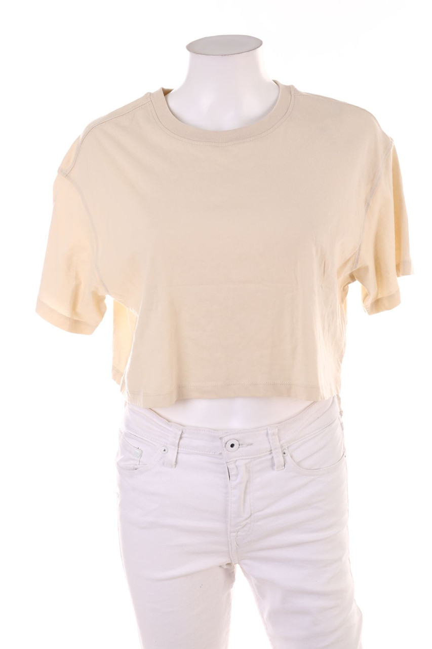 FB SISTER - Basic-Cropped-Shirt - S