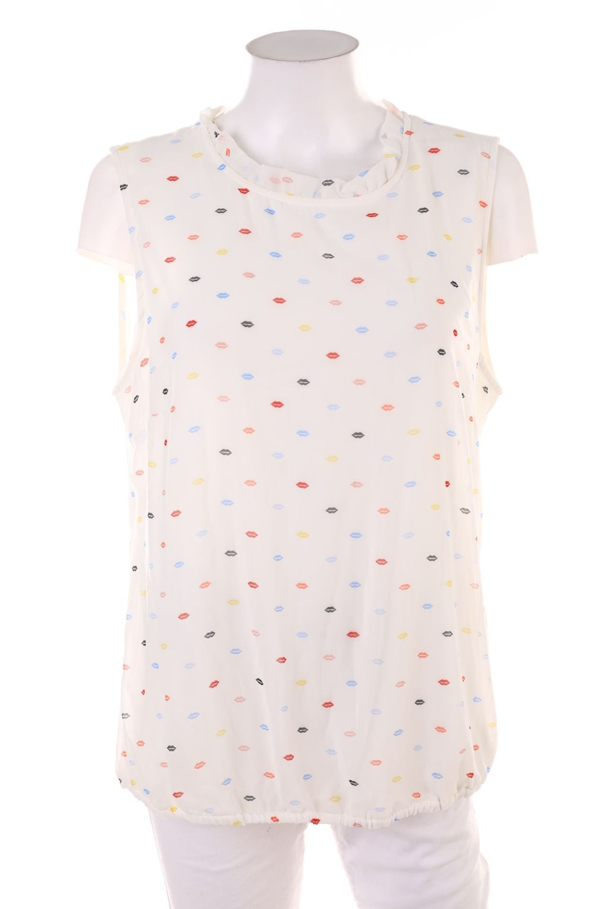 zero - Kurzarm-Bluse - 2XL