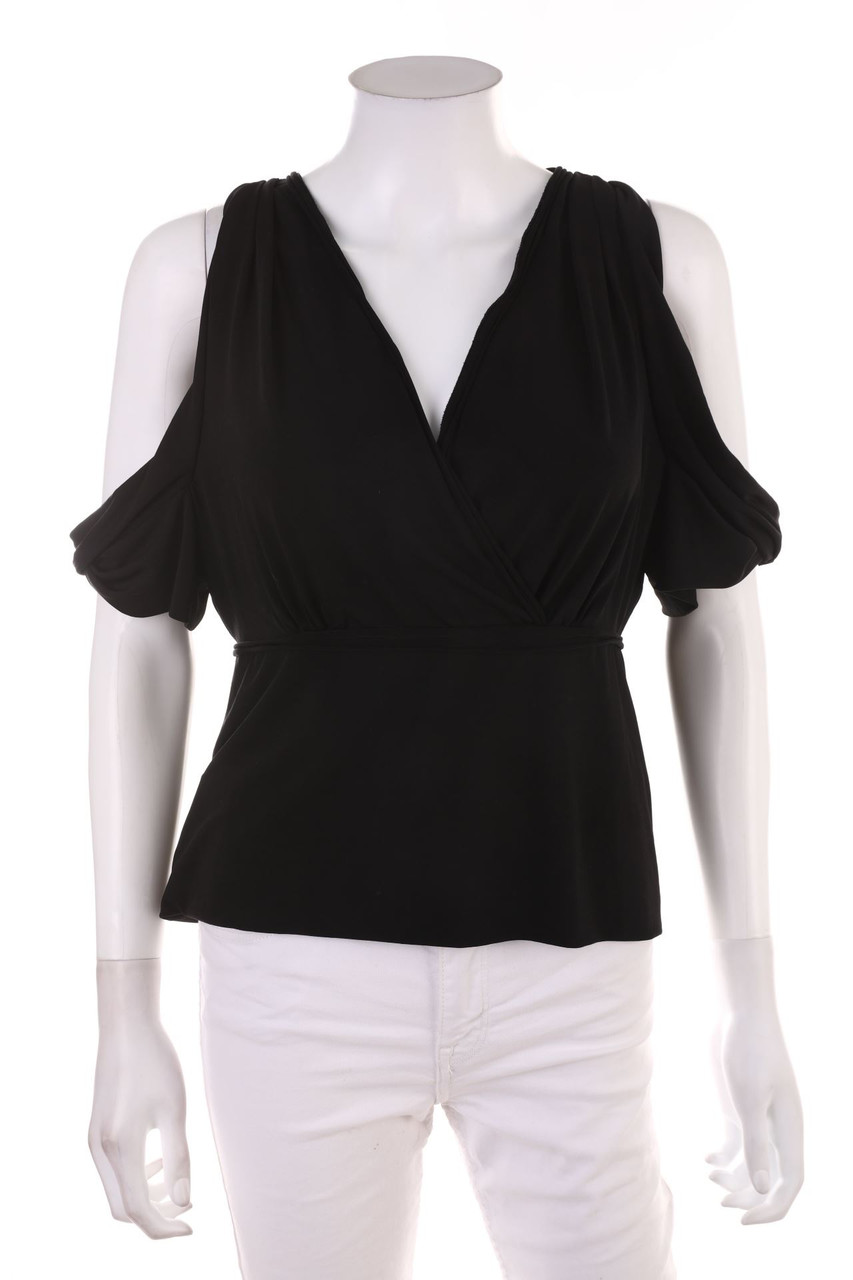 MAX STUDIO - Kurzarm-Bluse - L