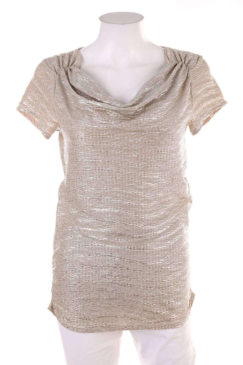 CAMOMILLA - Top mit Wasserfall-Ausschnitt - XL