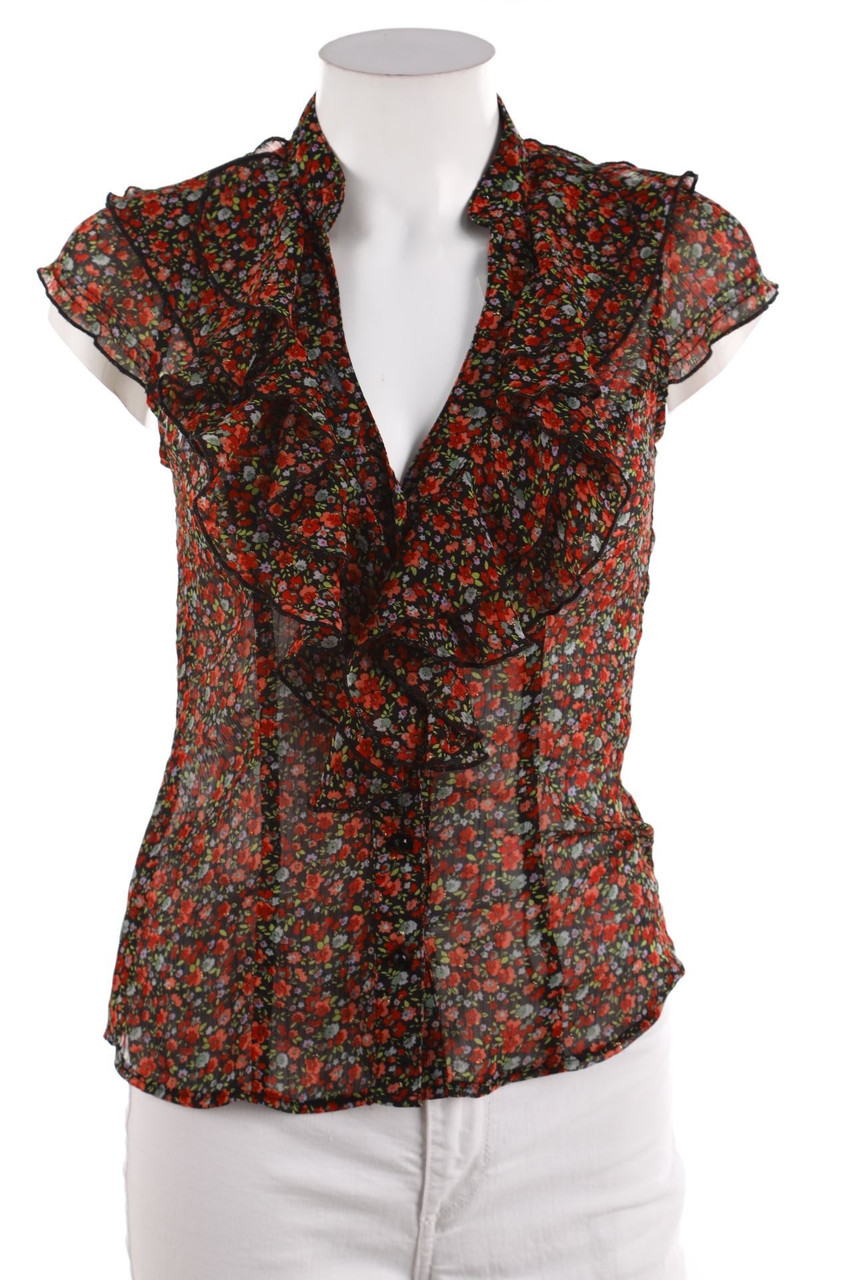 Jane Norman - Kurzarm-Bluse - D 36-38