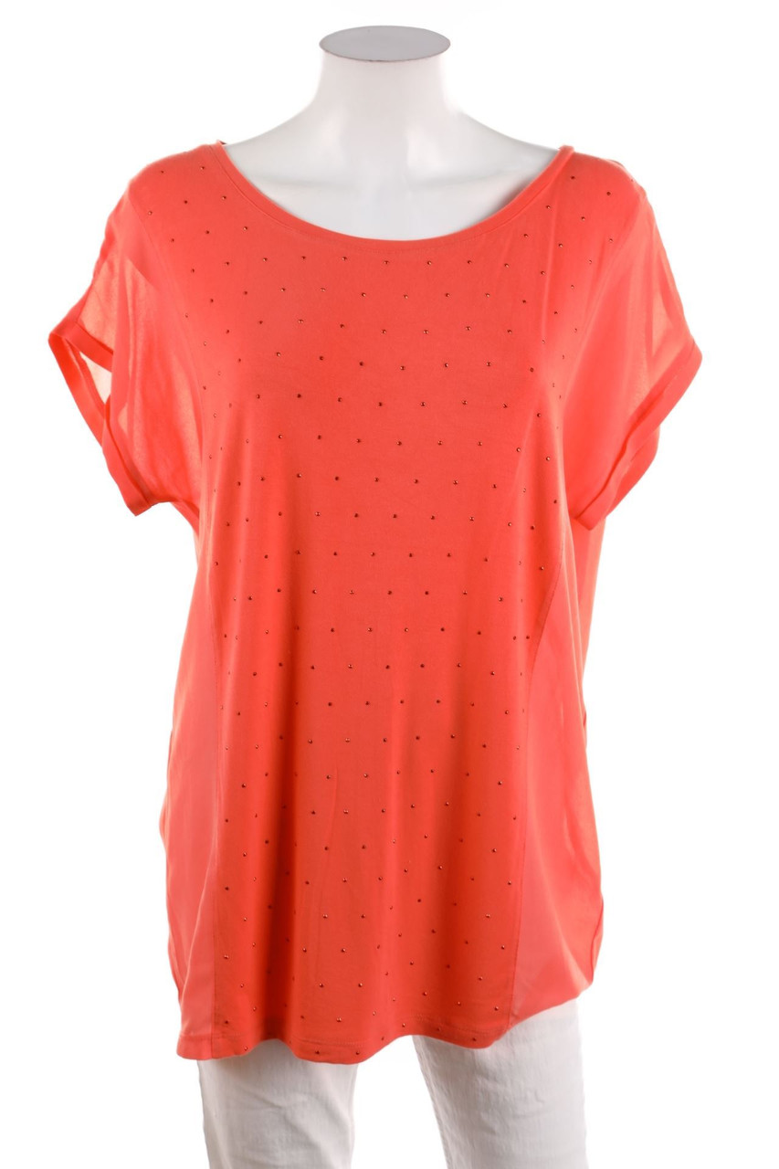 VIA APPIA - T-Shirt mit Strass-Steinen - D 48-50