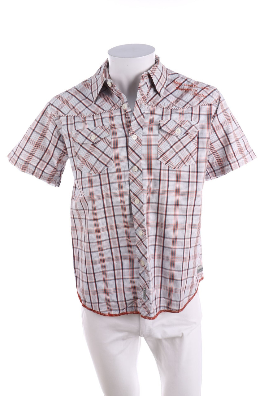 ENGINE - Kurzarm-Hemd - M