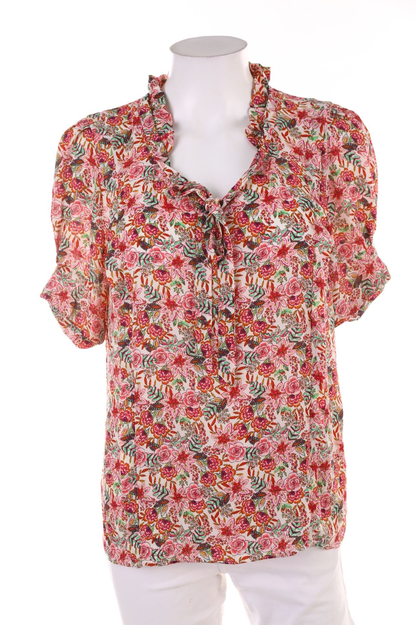 Rose & Olive - Kurzarm-Bluse - S