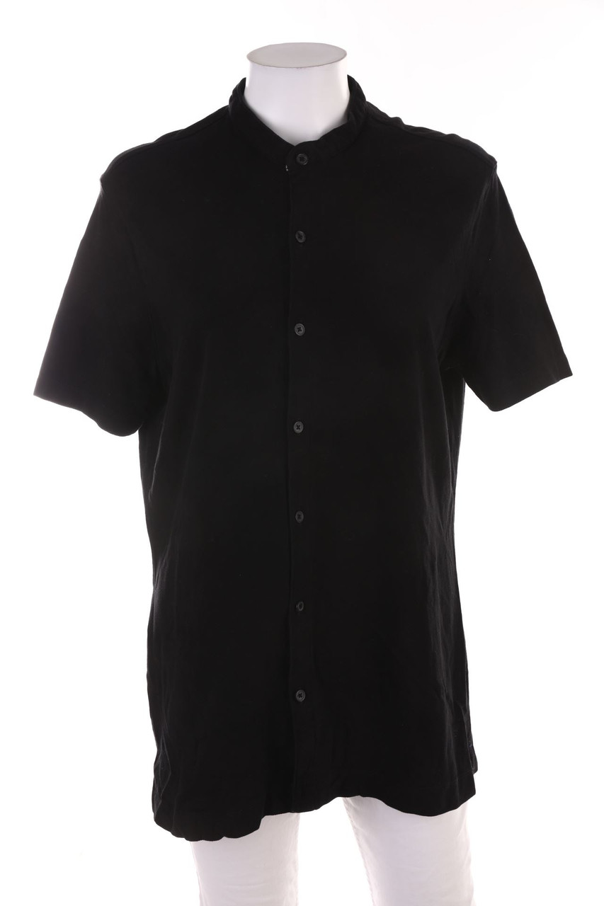 Bershka - Hemd-Bluse mit kurzem Ärmel - L