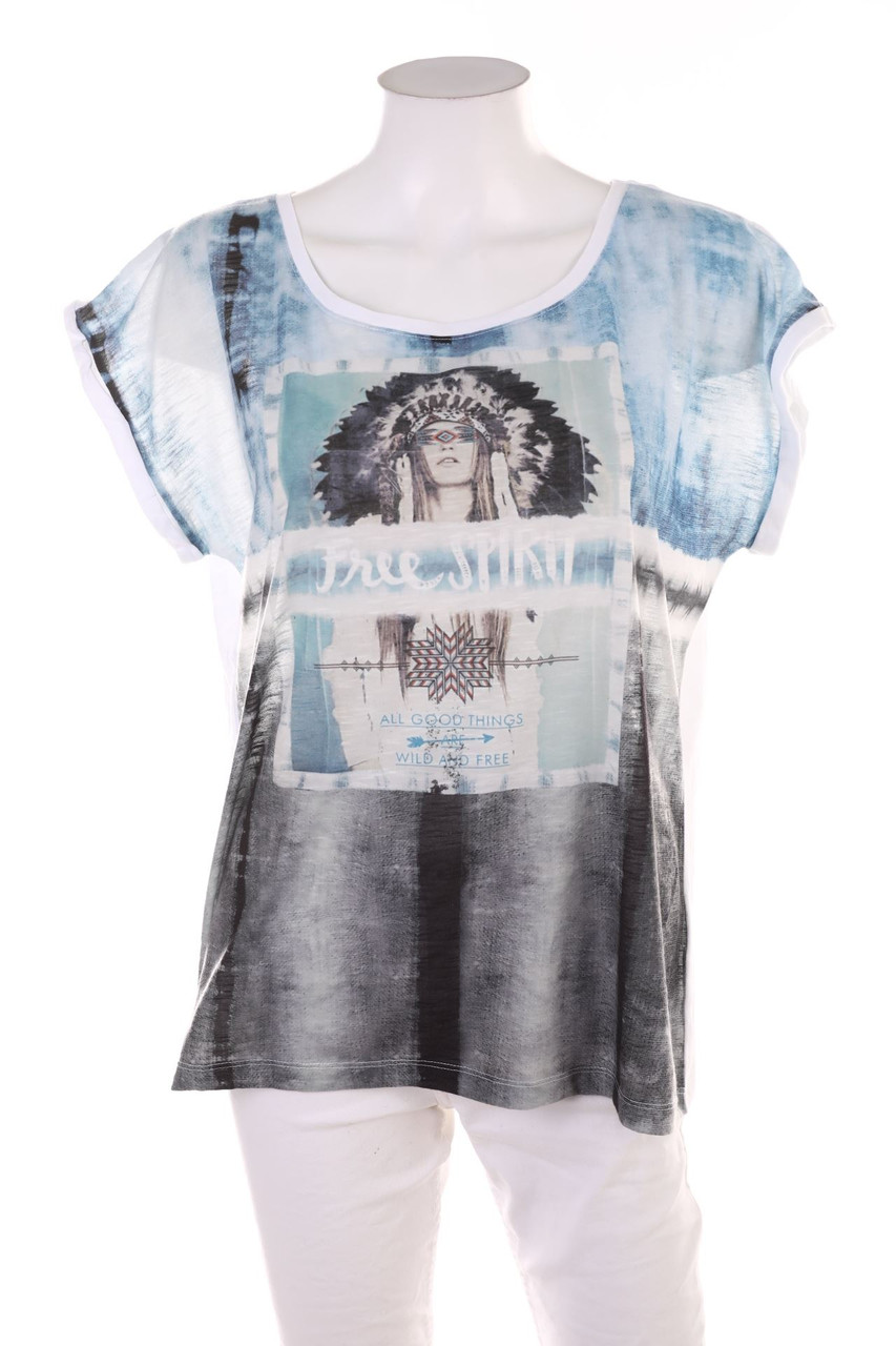 Geisha - Kurzarm-Shirt - L