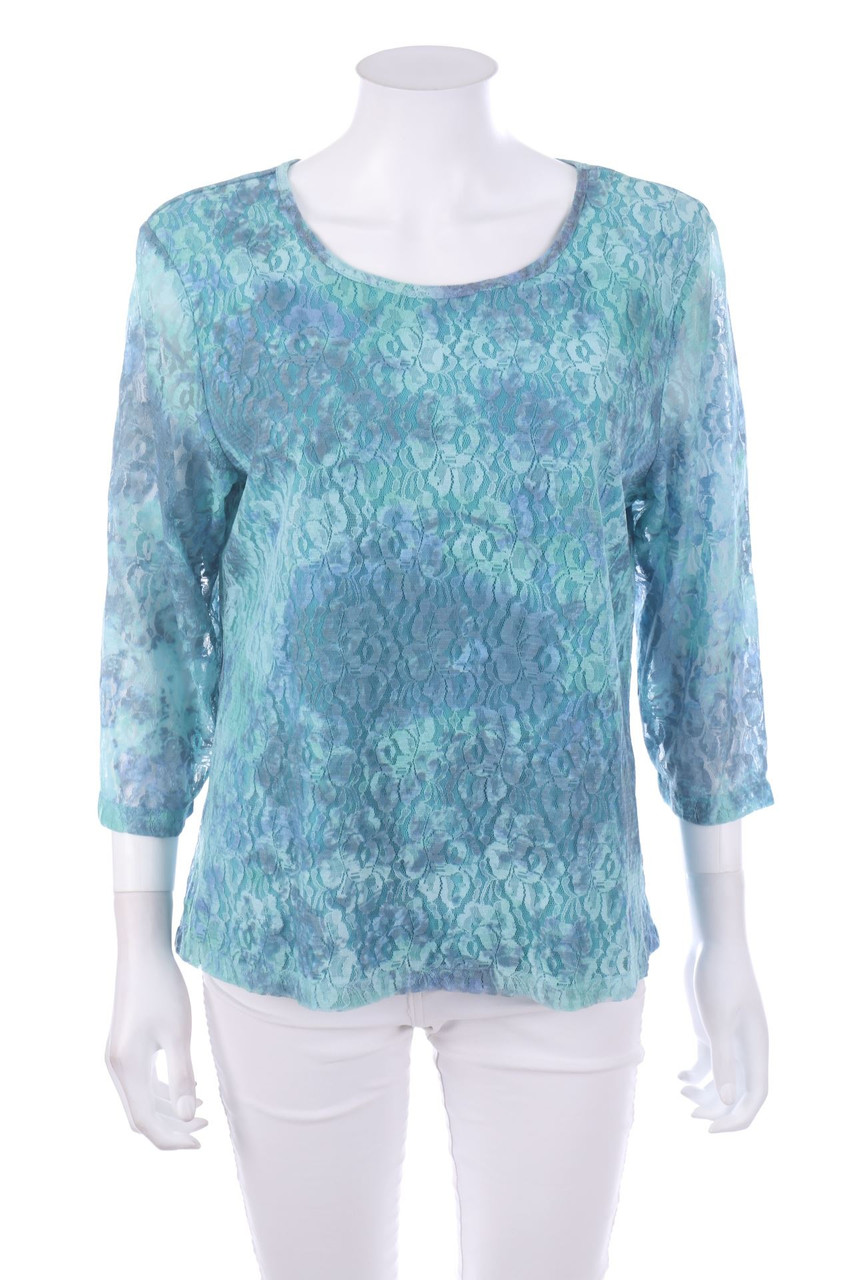 Coldwater Creek - 3/4-Arm-Shirt - L