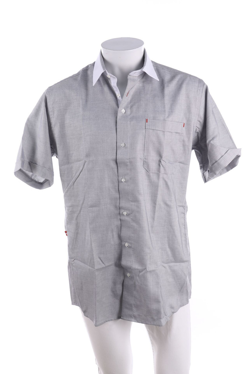 Ohne Label - Kurzarm-Hemd - M