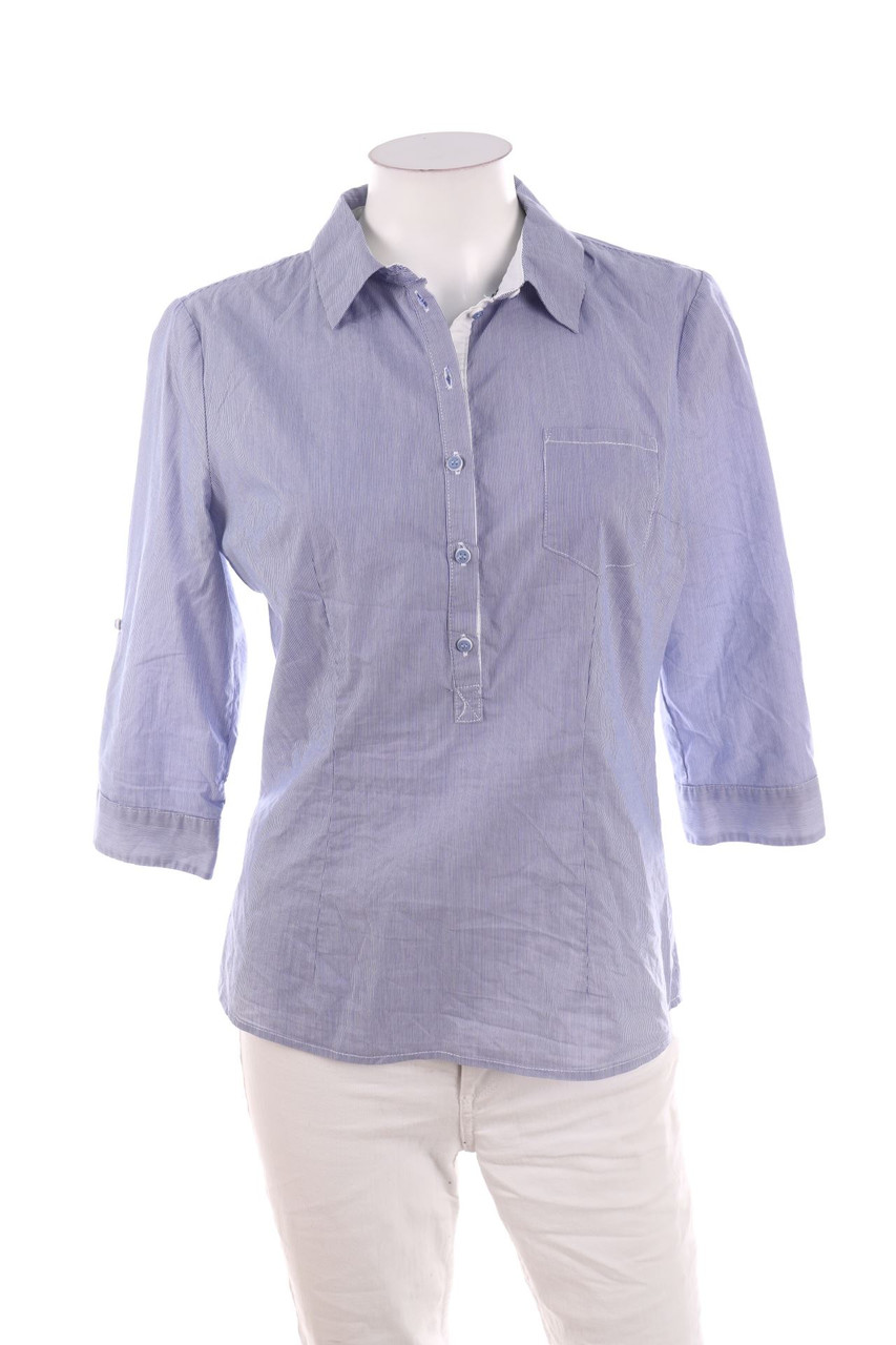 orsay - Streifen-Bluse mit 3/4-Ärmel - D 38