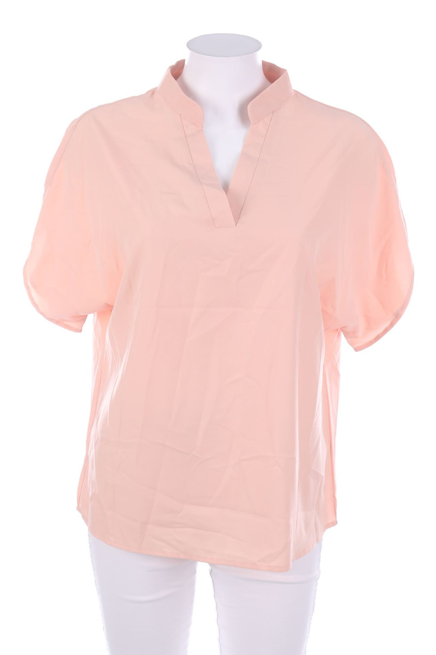 Ohne Label - Kurzarm-Bluse - M