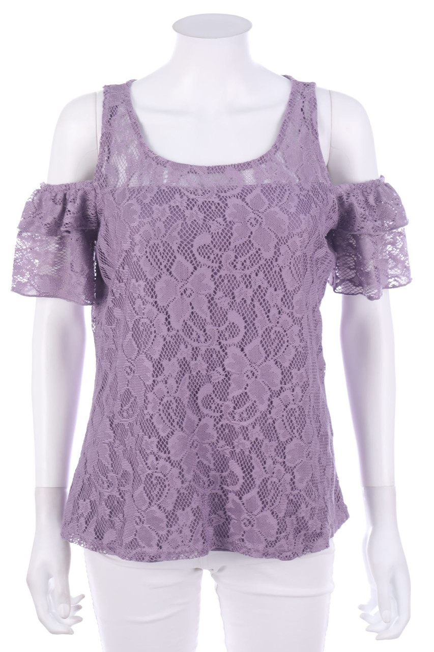 SECONDHAND - Kurzarm-Bluse - M