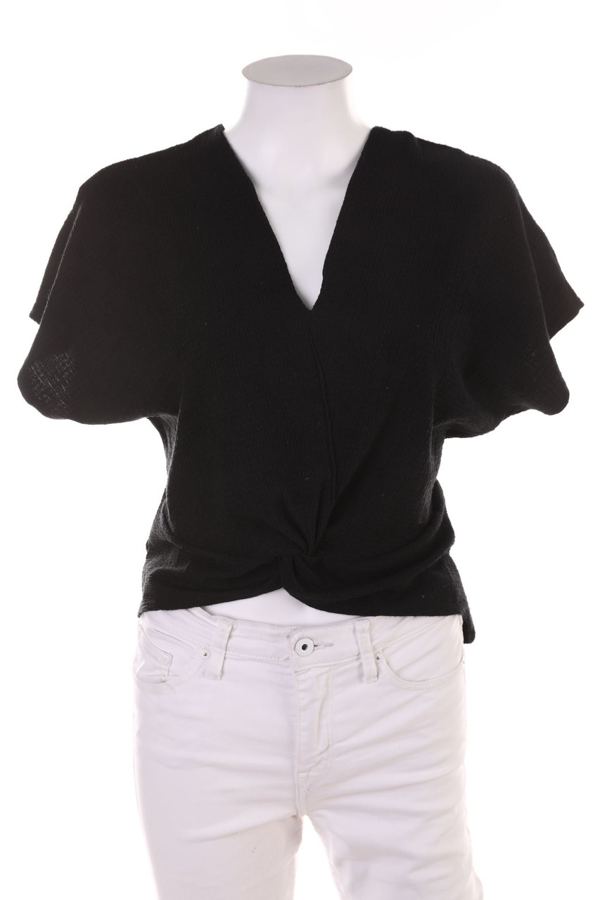 ZARA - Kurzarm-Bluse - S