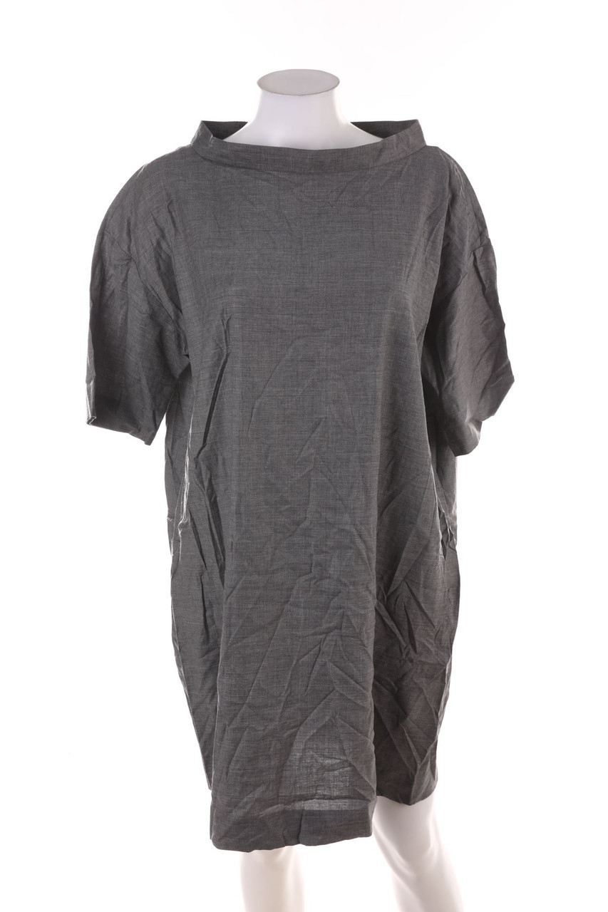 COS - Kurzarm-Bluse aus Wolle - 2XL