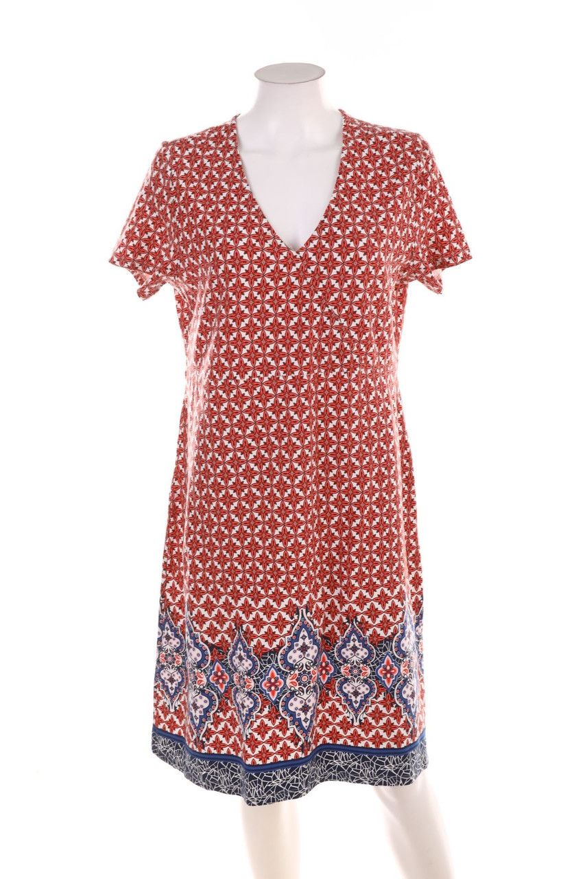 Ohne Label - Kleid mit Muster - D 44