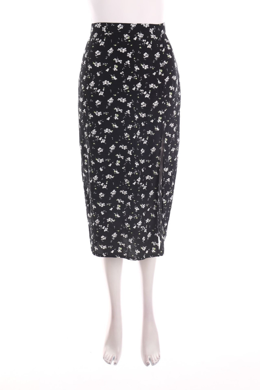 Pimkie - Midirock mit Blumen-Print - D 40