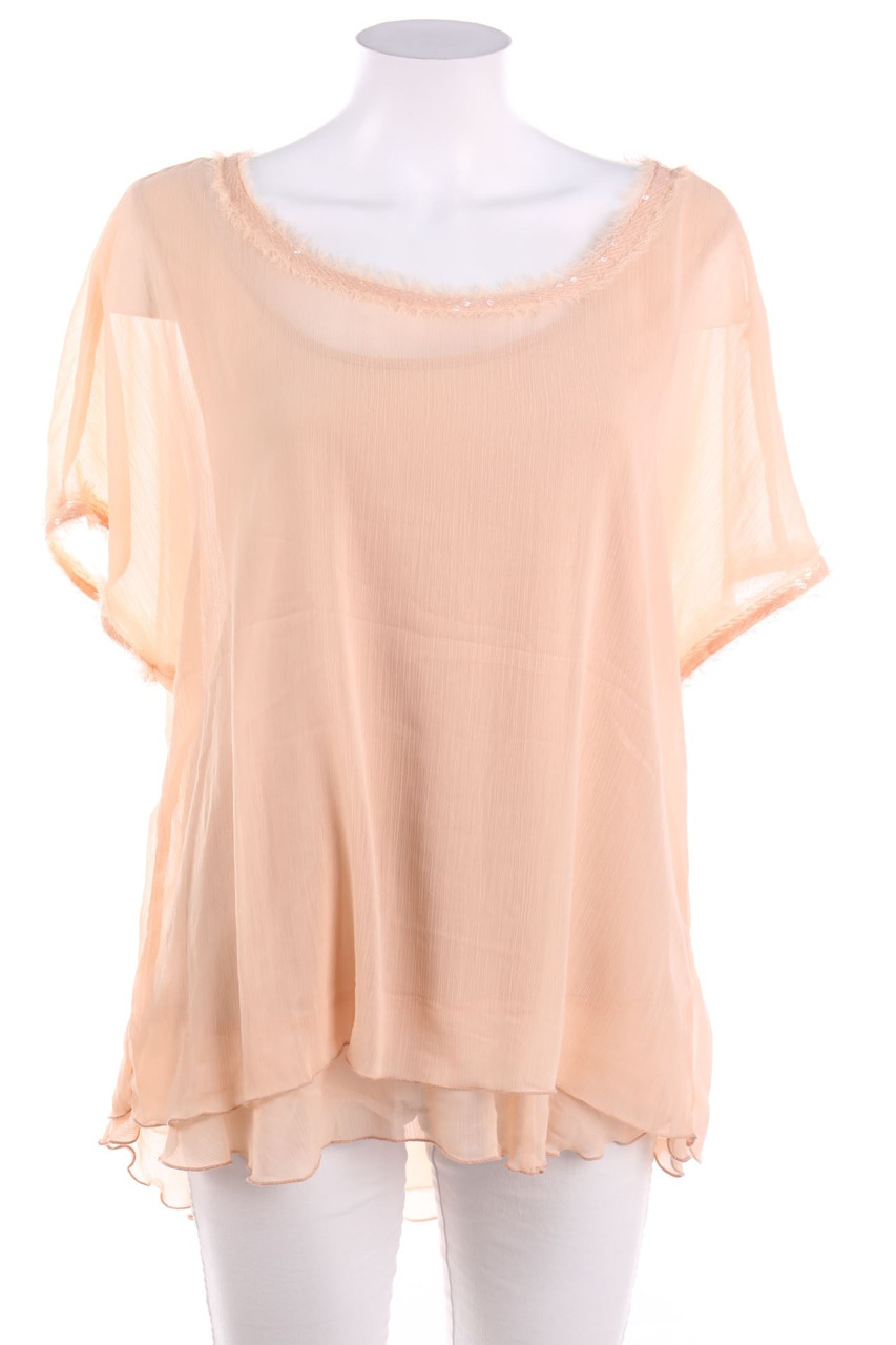 TOM TAILOR - Kurzarm-Bluse - L