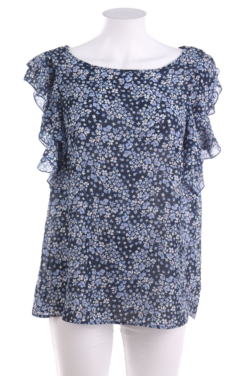 H&M - Kurzarm-Bluse - 2XL