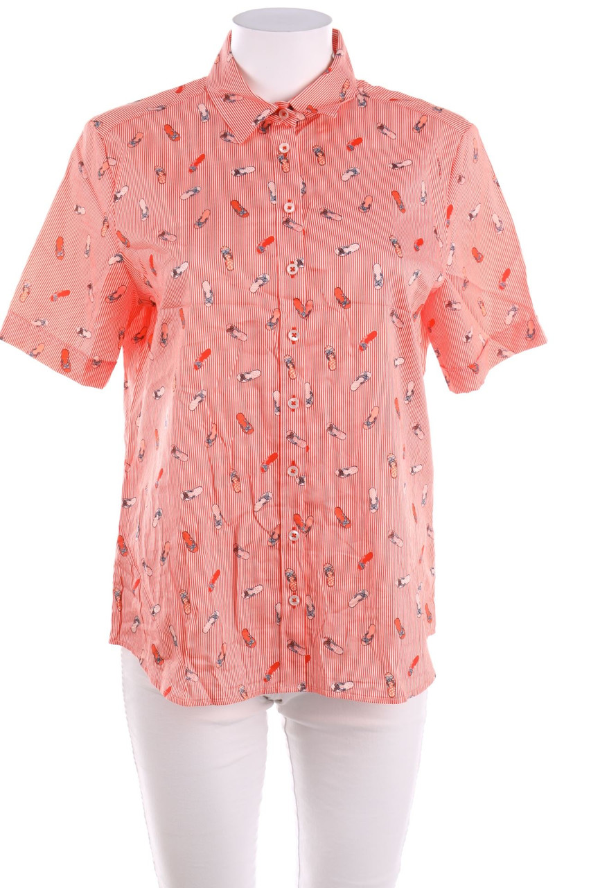 eterna - Hemd-Bluse mit kurzem Ärmel - M