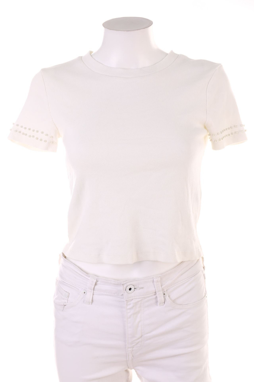 ZARA - Cropped-Shirt - S