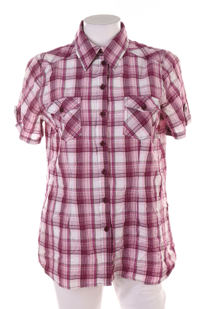 Michèle Boyard - Hemd-Bluse mit kurzem Ärmel - XL