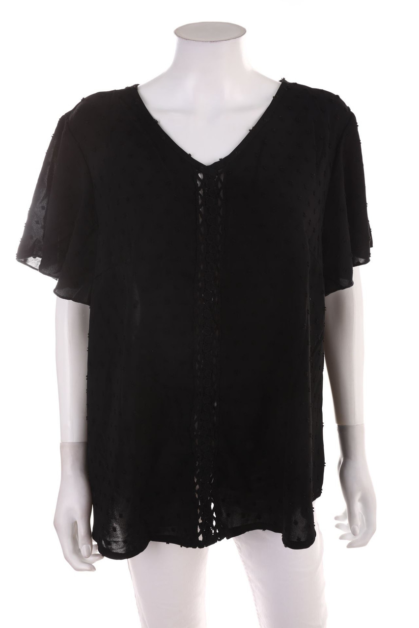 SHEIN - Kurzarm-Bluse - XL