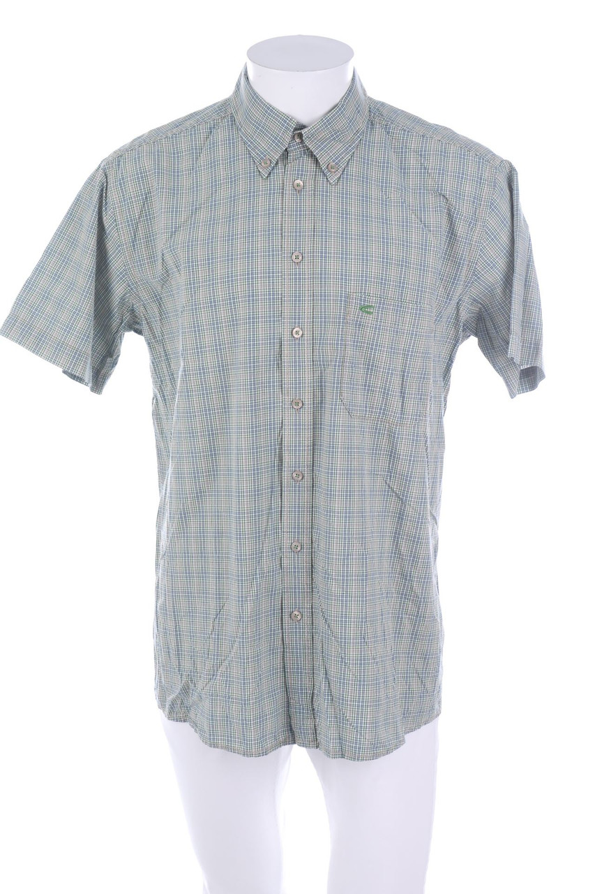 camel active - Kurzarm-Hemd mit Karo-Muster - L