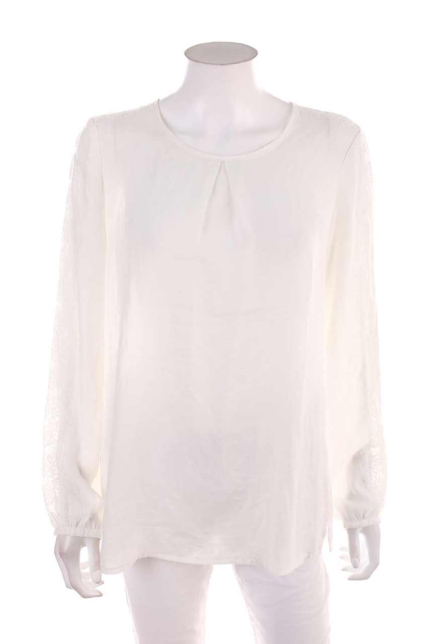 Judith Williams - Bluse mit Spitzen-Einsatz - D 44