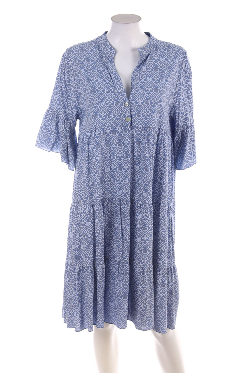 Ohne Label - Kleid mit Muster - D 40