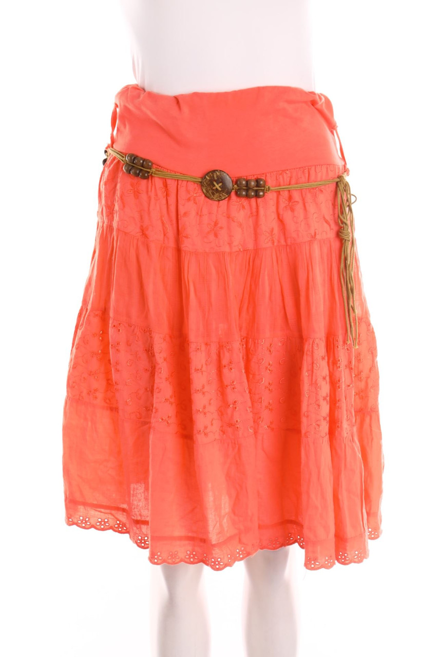 Ohne Label - Rock mit Stickereien - D 36