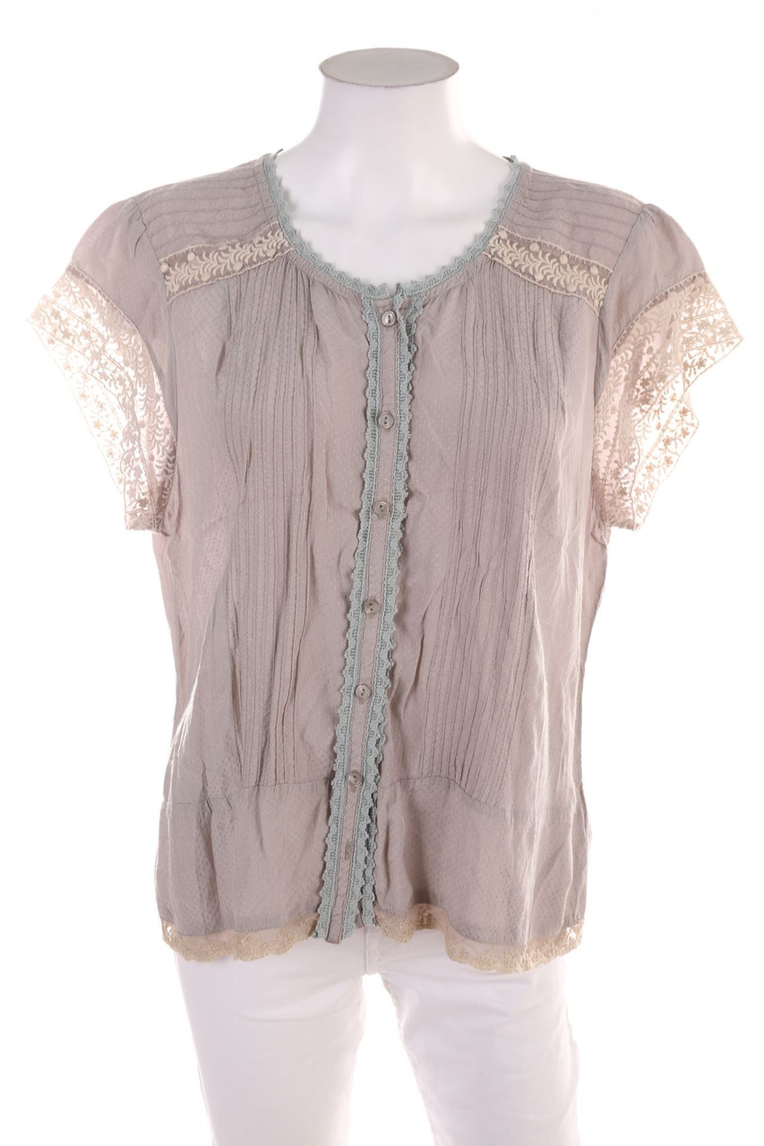 Jaqueline Riu - Kurzarm-Bluse - 2XL