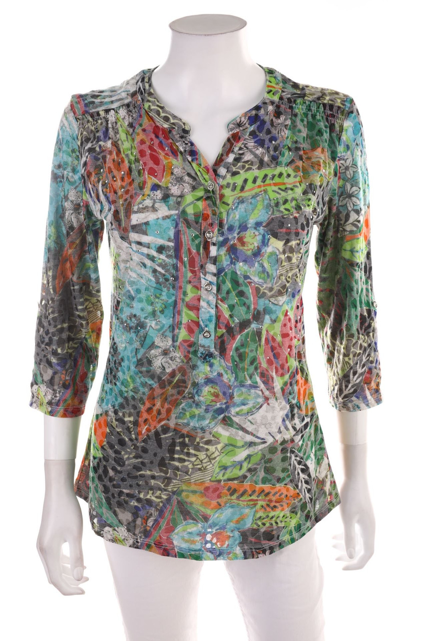 C&A - Bluse mit 3/4-Ärmel - M