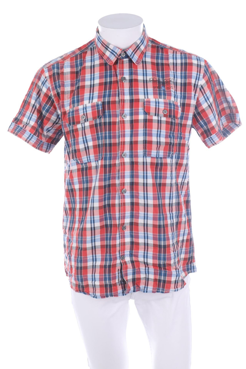 JACK & JONES - Kurzarm-Hemd - L