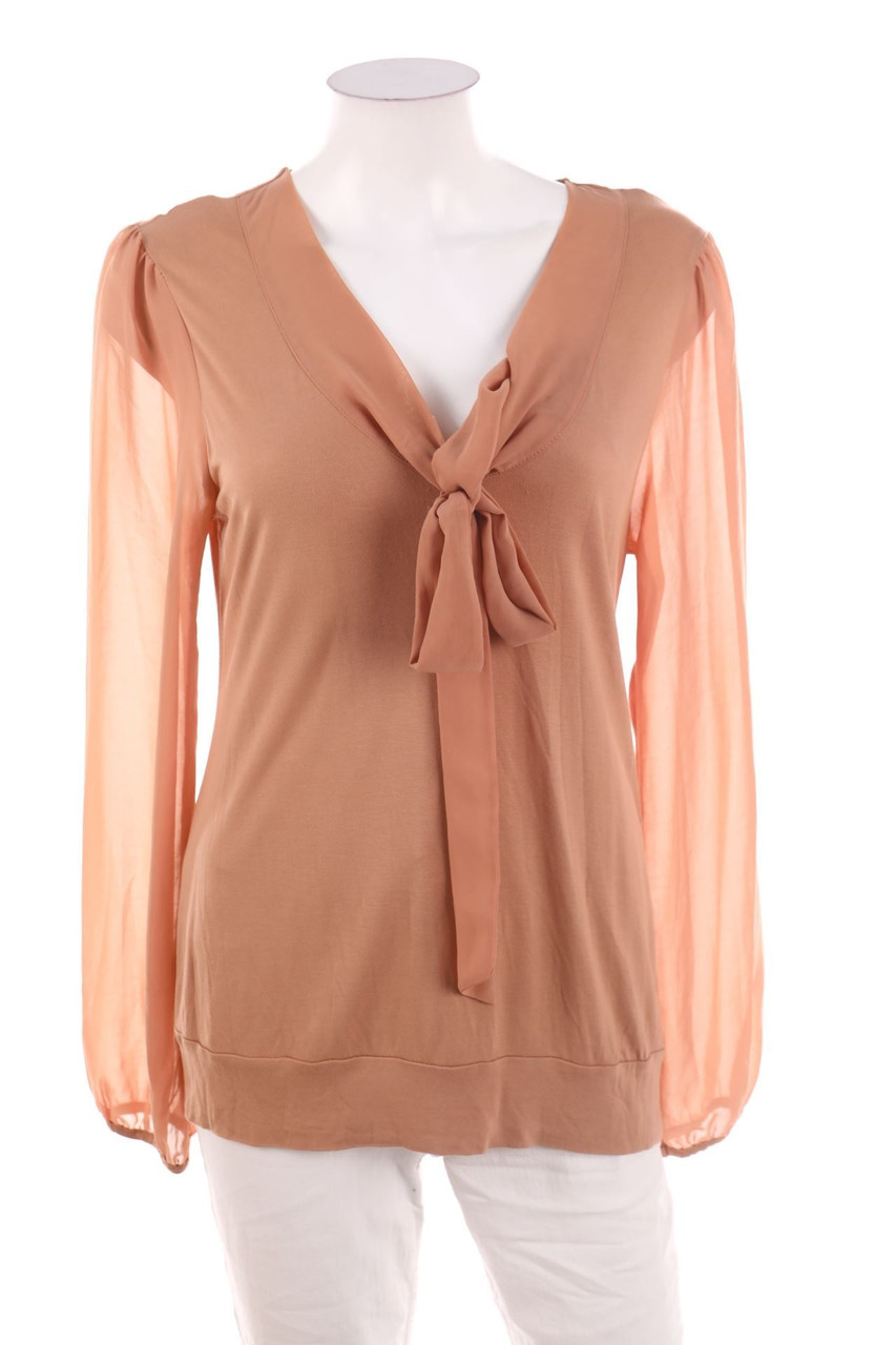 Ohne Label - Schluppen-Bluse - M