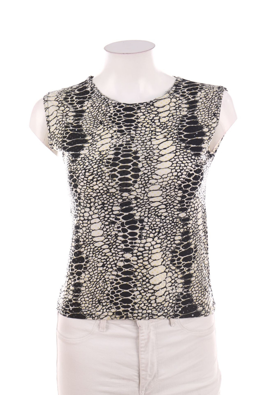 SECONDHAND - Top mit Animal-Print - D 34