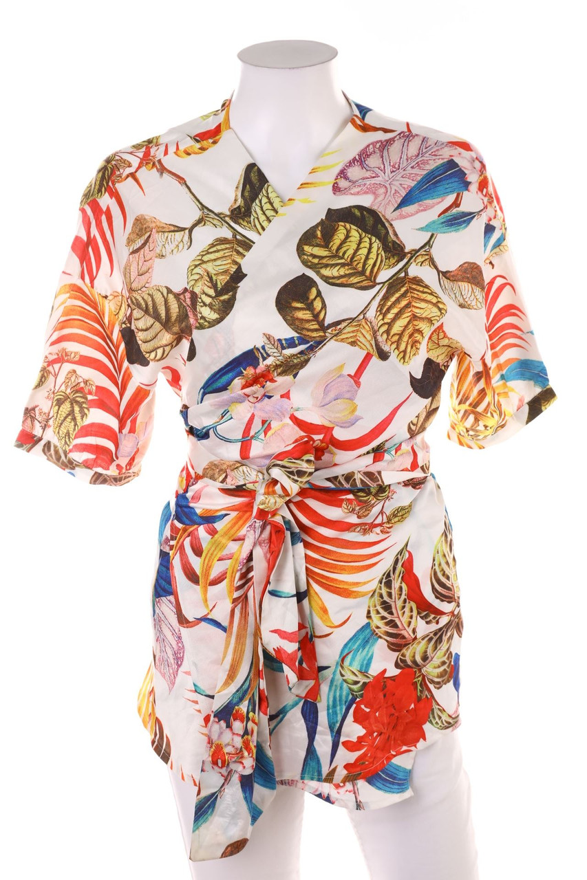 FRIME - Kurzarm-Bluse - M