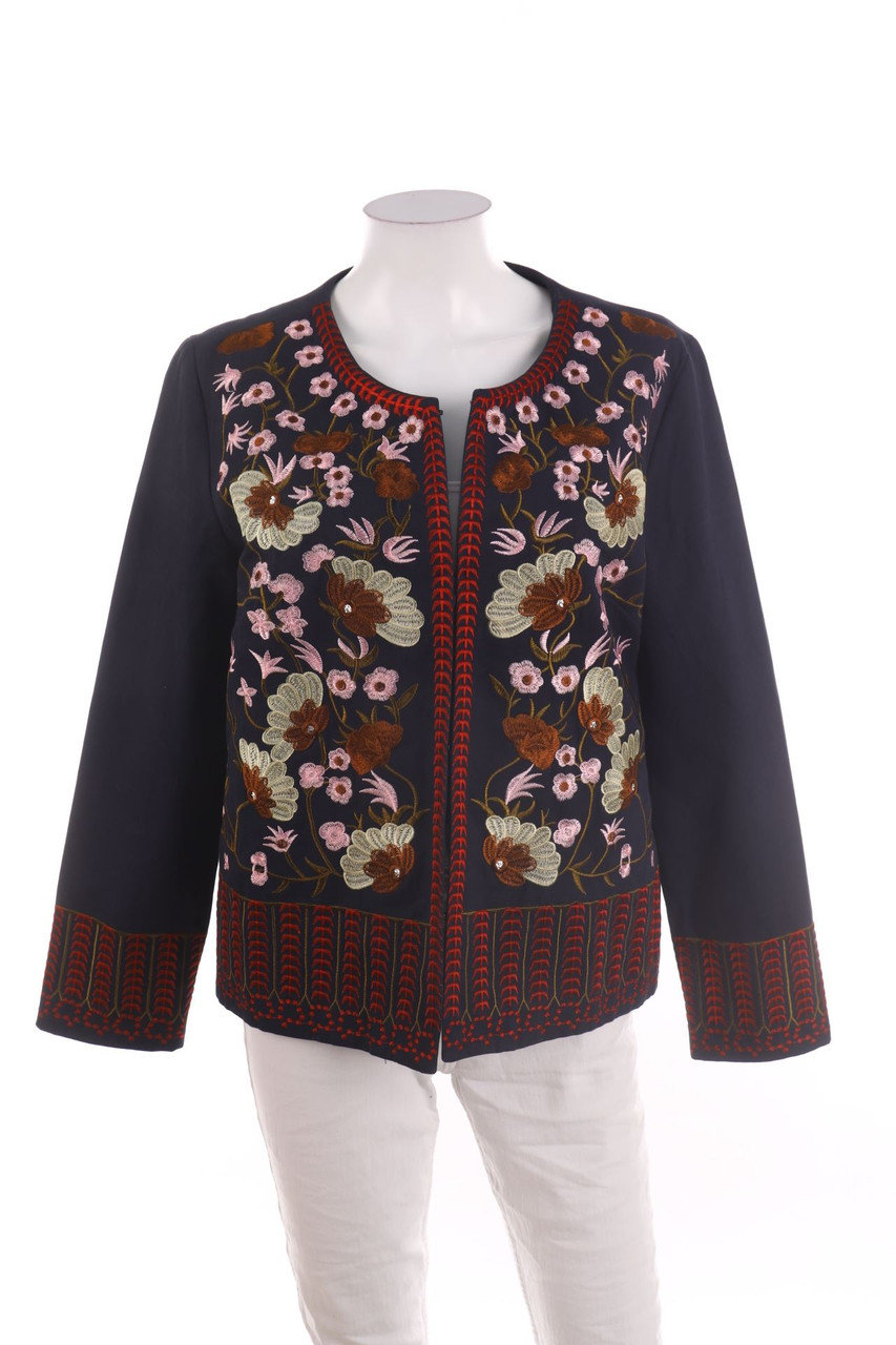 Ohne Label - Blazer mit Stickereien - D 42