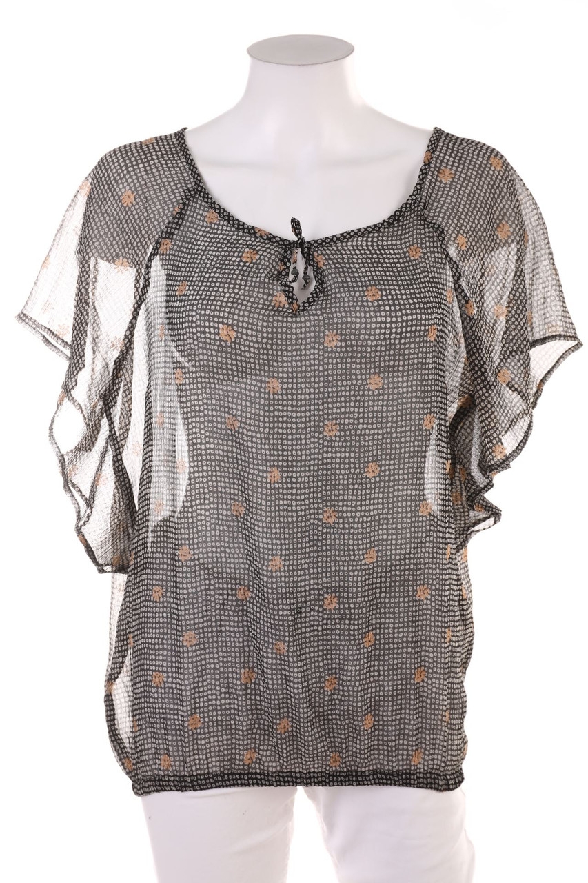 flame - Kurzarm-Bluse - S